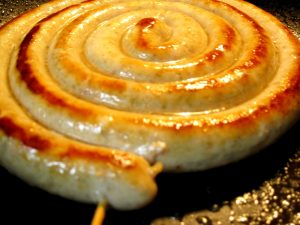 ぐるぐるソーセージ（生・塩控えめ）