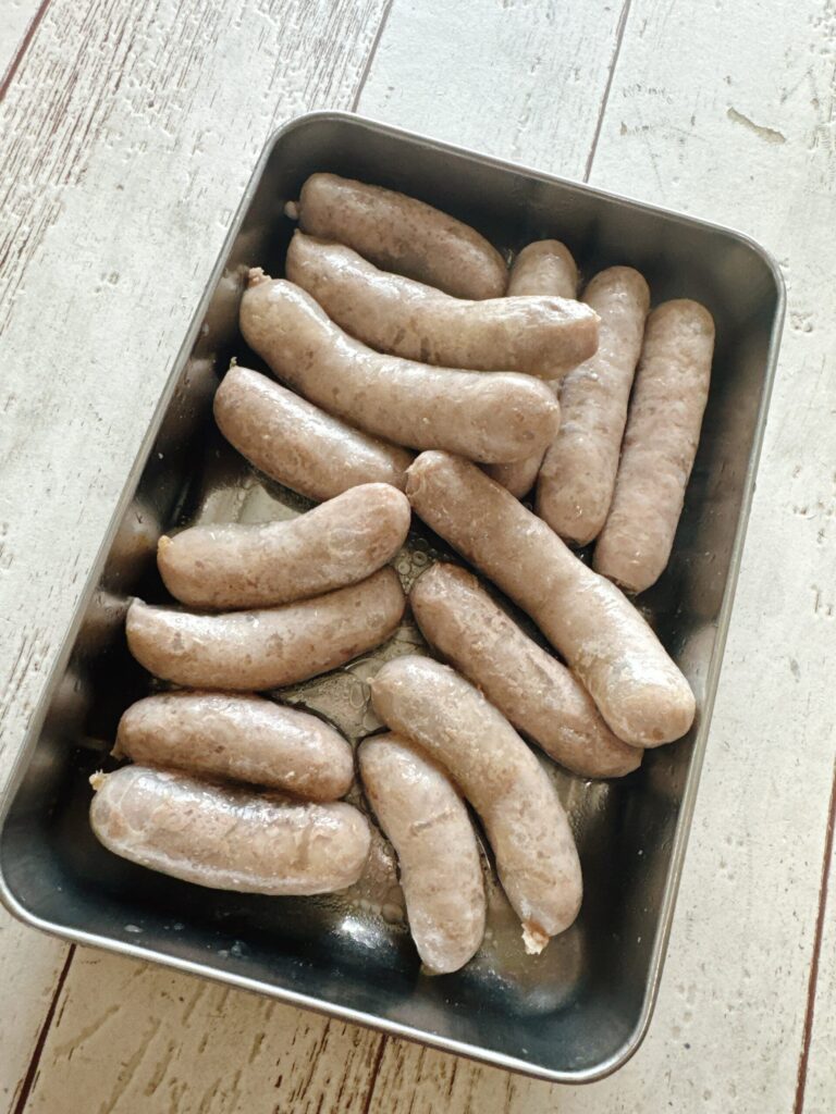 はじめてソーセージ