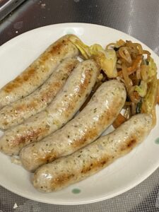 夢実現！ソーセージ作り