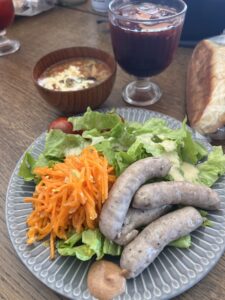 自家製ハーブソーセージ